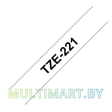 Картридж-лента для термопринтера Brother TZe-221